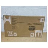 KOTEK Train Table, 78-Piece Wooden Toy Activity Playset w/Reversible Top, Tracks, Vehicles, Bridge, Fishpond, City Themed Train Set Table for Toddlers 3+, Gift for Boys Girls