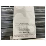 Costway Set of 4 Dining Chairs with Metal Legs and Slanted Back, Gray