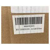 COOLECH 4-IN-1 Portable Air Conditioner w/3.2-Gal Tank for 24H Cooling, 4 Wind Speeds & 4 Modes, LED Touch Screen, Waterless Alert System & 12H Timer, Remote, Windowless Air Conditioner for Bedroom