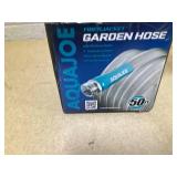 Aqua Joe AJFJH50-PRX Xtreme Fiberjacket Garden Hose | 50-Foot | Metal Fittings