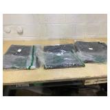 LOT OF 3 Heavy Duty Portable Crowd Control 8ft Barricade Jacket Cover - Angry Bull Barricades