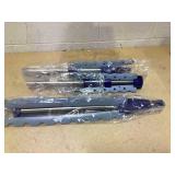 Mainstays Space-Saving 2-Tier Steel Tripod Hanging Clothes Drying Rack, Blue/Silver