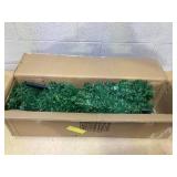 Costway 6.5ft Pre-Lit Hinged Pencil Christmas Tree 250 White Lights