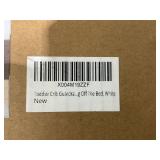 Toddler Crib Guardrail Compatible with Dream On Me Convertible Crib, Crib Rail for Prevent Toddler from Rolling Off The Bed, White