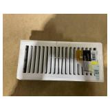 LOT OF 4 Imperial Manufacturing RG1471 Louvered Plastic Floor Register