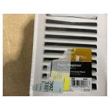 LOT OF 4 Imperial Manufacturing RG1471 Louvered Plastic Floor Register