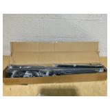 Room Divider 6FT Folding Privacy Screens, Partition Room Dividers w/Freestanding Design, Portable Wall Divider for Room Separtation, Fabric Screen Panel for Home Office Dorm (Black, 4 Panel-Round Pad)