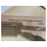 5 Inch Heavy Duty Metal Box Spring Mattress Foundation 3000lbs Max Weight Capacity/Non-Slip/No Noise/Easy Assembly/Easy Clean Cover,Queen