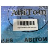 Round Stainless Steel Grilling Rod with Wooden Handle