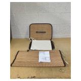 Byroce Bamboo Laundry Basket, Collapsible Laundry Hamper with Lid, Removable Liner & Handles, Dirty Clothes Toys Storage Bin for Laundry Room, Bedroom, Bathroom (Bamboo)