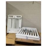 Costway 12 Panel Plastic Dog Playpen with Lockable Gate for Small & Medium Sized Dogs