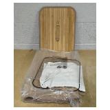 Costway Natural Bamboo Laundry Hamper 72L