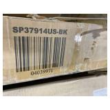 Costway - Up To 7.5MPH 2.25HP 2 in 1 Single Display Screen Treadmill Remote Control W/ APP Control Speaker - Black