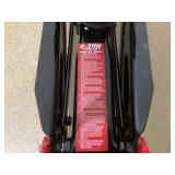 Hyper Tough T82011W Trolley Jack, 2 Ton Black and Red