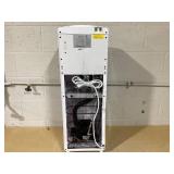 COSTWAY Water Cooler Dispenser for 3-5 Gallon Bottle, Top Loading Hot and Cold Water Dispenser with Storage Cabinet