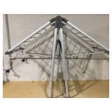 JAUREE Clothes Drying Rack 2 Tiers, Heavy Duty Drying Rack Clothing Folding Indoor Outdoor