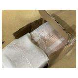 Costway 8 Grids Raised Garden Bed Elevated Planter Box Kit Wood w/Liner & Shelf