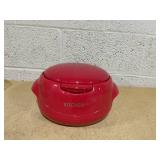 LOT OF 3 Kitchen HQ Large & Small Thermal Microwaveable Insulated Bowls w/Lids