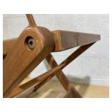 Ferron Wood Outdoor Portable Sport Chair Natural - Threshold designed with Studio McGee