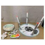 Skip Hop Baby Activity Center: Interactive Play Center with 3-Stage Grow-with-Me Functionality, 4mo+, Silver Lining Cloud