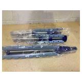 Mainstays Space-Saving 2-Tier Steel Tripod Hanging Clothes Drying Rack, Blue/Silver