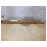 Ivilon Curtain Rod 120" -240" Warm Gold Finish