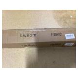 Brushed Nickel Curtain Rods for Windows 28 to 48 Inch,Adjustable Drapery Rods with Aluminum End Cap and Full Surround Brackets,1-Inch Window Curtain Rod for Wall and Ceiling Mount