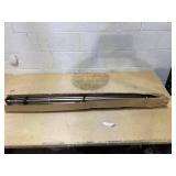 Brushed Nickel Curtain Rods for Windows 28 to 48 Inch,Adjustable Drapery Rods with Aluminum End Cap and Full Surround Brackets,1-Inch Window Curtain Rod for Wall and Ceiling Mount