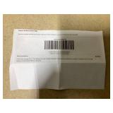 Slim Storage Cart, 5 in Width, 4-Tier White Rolling Cart with Handle & Wooden Top for Kitchen Bathroom Laundry Narrow Places