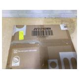 Costway White Faux Marble Tabletop Round Nest of 2 Tables