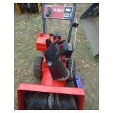 Toro 521 gas snow blower. Used condition. Tested & works. As shown.