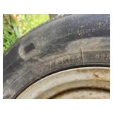 2002 Master Single Axle Car Dolly Trailer