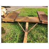 2002 Master Single Axle Car Dolly Trailer