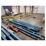 CM Lodestar Model F 3-Phase 1/2-Ton Hoist with Frame (everything included)