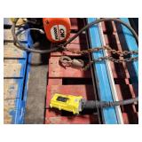 CM Lodestar Model F 3-Phase 1/2-Ton Hoist with Frame (everything included)