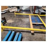 Metal Fork Lift Door Barrier
