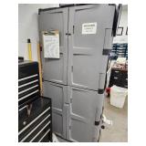 Lot of (2) Plastic Storage Units 3