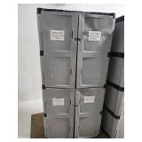 Lot of (3) Plastic Storage Units