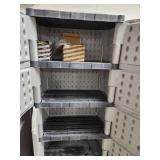 Lot of (3) Plastic Storage Units