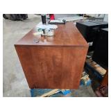 Lot of (2) Wooden Office Computer Desks