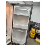 Maytag Household Stainless Steel Finish Side-by-Side Refrigerator / Bottom Drawer Freezer with Ice and Water MFI2569VEM2