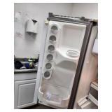 Maytag Household Stainless Steel Finish Side-by-Side Refrigerator / Bottom Drawer Freezer with Ice and Water MFI2569VEM2