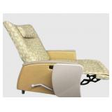 WOW $$$$ Fabulous Mobile Recovery Room Patient Chair Recliner Lounger With Dual Retractable Tables (One Oversized For Laptop) Includes 3 Levels Of Massage!! Excellent Condition!