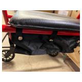 MSRP $270 Drive Medical Rollator Rolling Walker with 6" Wheels & Storage Bag, Red - Excellent Condition!