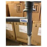 MSRP $100 Invacare Paddle Type Dual Trigger Release Folding Walker with Wheels I•Class™ Aluminum Frame 300 lbs. Weight Capacity 27 to 33 Inch Height - Excellent Condition!