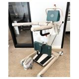 WOW WE RARELY GET THESE IN! MSRP $9,000 EZ Way Smart Stand Sit to Stand Patient Lift 400lb Capacity Battery Powered W/Remote, Battery & Charger - GREAT WORKING CONDITION!  See Youtube To See How T