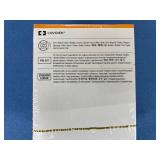 Covidien 3001-72 1 (4 Metric) 6x18" Ti-Cron Pre-Cut Coated Blue Braided Polyester Suture - Exp 5/25