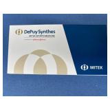 Mitek Sports Medicine DePuy Synthes 223104 (5 Metric) MO-7 22mm 1/2c 36" Taper Orthocord Violet Braided Composite Suture - Exp 5/25