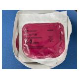 Covidien VL0CM0004 12-Pack 3-0 (2 Metric) 6" Undyed V-Loc 90 Absorbable Wound Closure Device - Exp 10/26