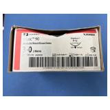 Covidien VL0CM0034 12-Pack 3-0 (2 Metric) 23" Undyed Edgellant P-12 Cutting 3/8 19mm V-Loc 90 Absorbable Wound Closure Device - 11/26